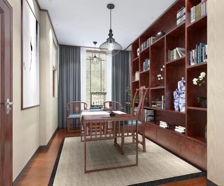 紅(hóng)木(mù)書(shū)房(fáng)